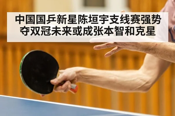 中国国乒新星陈垣宇支线赛强势夺双冠未来或成张本智和克星